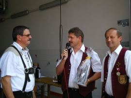 Geburtstagsfeier von Vizebürgermeister Lülik