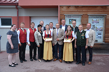 90-Jahr-Jubilum mit Bezirksmusikertreffen