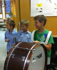 Instrumentenvorstellung in der VS Minihof-Liebau